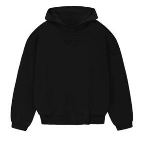 Fear of God EssentialsFW23 Hoodie 'Jet Black'